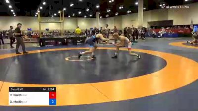 61 kg Consolation - Colby Smith, Unattached vs Drew Mattin, Cliff Keen Wrestling Club