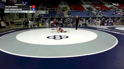 100 lbs Cons. Rd Of 32 - Taylor Shadel, PA vs Leah Stringfellow, IL