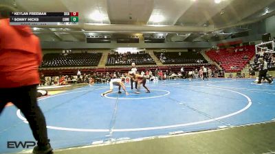 113 lbs Semifinal - Sonny Hicks, COWETA vs Keylan Freeman, SKIATOOK