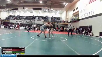 285 lbs Cons. Semi - Benjamin Land, Team Jeff Wrestling Club vs Justin Brown, Floyd Wrestling Club