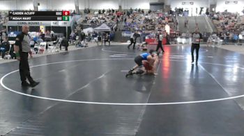 AA 120 lbs Cons. Round 1 - Caden Acuff, Knoxville Halls High School vs Noah Hart, Nolensville High School