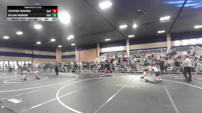137 lbs Consi Of 16 #2 - Cooper Hughes, Casteel WC vs Dylan Parker, Gold Rush Wr Ac