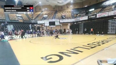 131 lbs Semifinal - Samara Markwardt, Fort Hays State vs Bryce White, Oklahoma City University