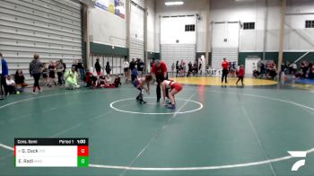 128-139 lbs Cons. Semi - Grace Dack, 2TG vs Eleanor Radi, Manhattan Wrestling Club