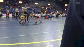 50 lbs Consy 6 - Triss Vest, Carlisle vs Tessa Skvarj, West Allegheny