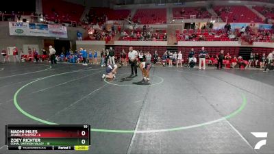 165 lbs Round 1 (16 Team) - Naomi Miles, Amarillo Tascosa vs Zoey Richter, Comal Smithson Valley