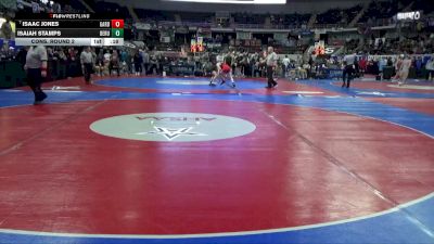 6A 132 lbs Cons. Round 2 - Isaac Jones, Gardendale Hs vs Isaiah Stamps, Benjamin Russell