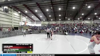 63+ Quarterfinal - Dallas Thurgood, Delta Wrestling Club vs Jocee King, Top Of Utah