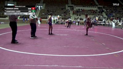 1A-4A 165 Cons. Round 3 - Gunnar Lewis, Thomasville HS vs Humphrey Caro, J.U. Blacksher