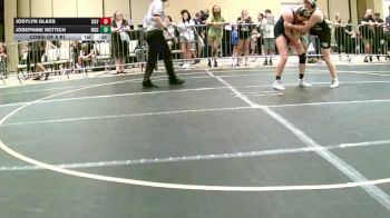 145 lbs Consi Of 8 #1 - Josylyn Glass, Silverback WC vs Josephine Rettich, Reign WC