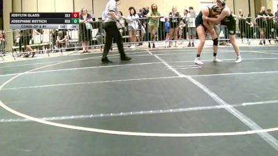 145 lbs Consi Of 8 #1 - Josylyn Glass, Silverback WC vs Josephine Rettich, Reign WC