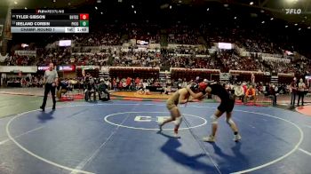 G - 120 lbs Champ. Round 1 - Ireland Corbin, Plains / Hot Springs Girls vs Tyler Gibson, Beaverhead Co. (Dillon) / Twin Bridges / Sheridan Girls