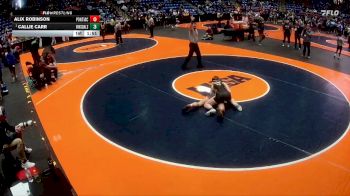 155 lbs Champ. Round 1 - Callie Carr, Darien (Hinsdale South) vs Alix Robinson, Pontiac