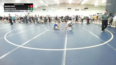 120 lbs Consi Of 16 #2 - Mason Rohe, IL vs Taegan Willis, PA