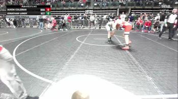 144 lbs Semifinal - Jaxon Coleman, Manalapan vs Jonathan Lundy, West Deptford