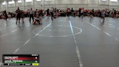 72 lbs Round 6 (8 Team) - Colton Writt, Upstate Uprising vs Samuel Terpening, Brawler Elite