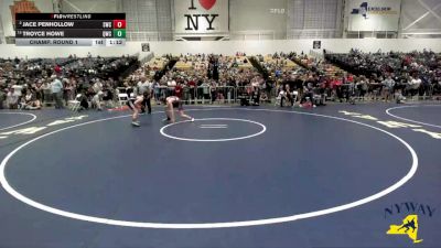 120 lbs Champ. Round 1 - Troyce Howe, Quaker Wrestling Club vs Jace Penhollow, Southwestern Wrestling Club