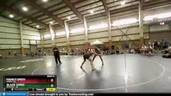195 lbs Round 1a - Mahkyi Smith, UTAH1 vs Blaise Sores, NEVADA2