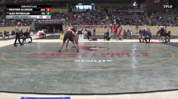 215 lbs Cons. Round 3 - Alex Rittmuller, Trinity (Louisville) vs Brayden Allender, Campbell County