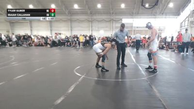 144 lbs Round 6 (8 Team) - Tyler Ulmer, Warner Elite vs Isaiah Callahan, Ohio Gold