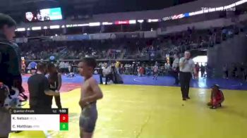 55 lbs Quarterfinal - Kijaun Nelson, Oklahoma Wrestling Academy vs Carter Matthias, Nebraska Wrestling Academy