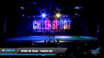 Spirit of Texas - Purple Ice [2021 L2 Senior - Small Day 2] 2021 CHEERSPORT National Cheerleading Championship