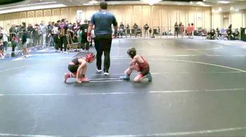 58 lbs Consi Of 16 #2 - Ryddik Johnson, Eastern Oregon Elite vs Everett Faull, Red Wave WC