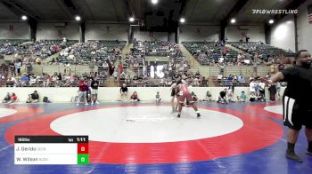 190 lbs Quarterfinal - Jaden Gerido, Georgia vs Wyatt Wilson, Buckhead Wrestling Club