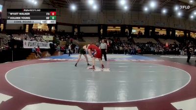 215-2A/1A Cons. Round 3 - Holden Young, North Harford vs Wyatt Walker, Fort Hill