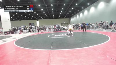 135 lbs Cons. Semis - Madison Fitzgerald, Ranger 47 vs Harley Miller, Raw
