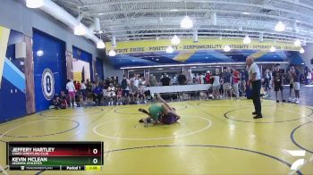 100 lbs Round 2 - Kevin McLean, Legends Athletics vs Jeffery Hartley, Canes Wrestling Club