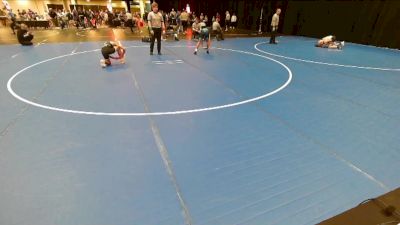 7th - 8th grade - 115 Champ. Round 1 - Xavier Luna, Ironhawk Wrestling Academy vs Taye Williamson, Moen Wrestling Academy