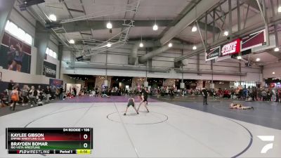 106 lbs Cons. Round 2 - Brayden Bomar, Rio Vista Wrestling vs Kaylee Gibson, Empire Wrestling Club