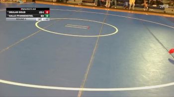140 lbs Round 4 - Halle Pfannenstiel, Norton Community HS vs Delilah Solis, Lexington