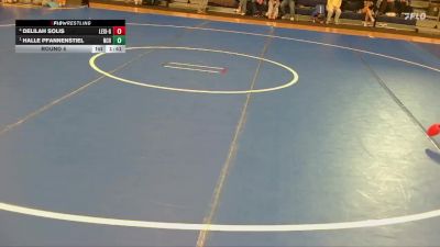 140 lbs Round 4 - Halle Pfannenstiel, Norton Community HS vs Delilah Solis, Lexington