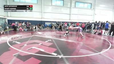 153 lbs Round Robin 1 - Seth Witherow, Flint Tropics - HS vs Wyatt Hoppes, The Asylum - HS