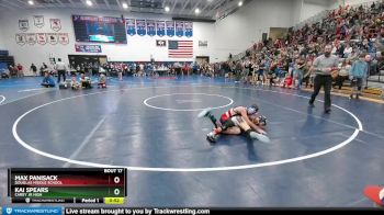 85 lbs Champ. Round 1 - Kai Spears, Carey Jr High vs Max Panisack, Douglas Middle School