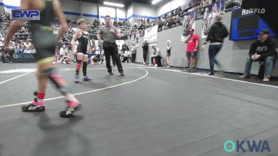 58 lbs Rr Rnd 2 - Rivers Tahdooahnippah, Elgin Wrestling vs Mason Hileman, Shelton Wrestling Academy