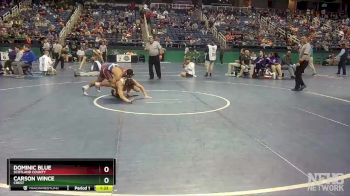 3A 170 lbs Semifinal - Carson Wince, Crest vs Dominic Blue, Scotland County
