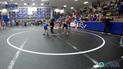 61 lbs Rr Rnd 4 - Kendall Dean, Morris Wrestling Association vs Emerly Pretty Bear, Harrah Little League Wrestling