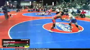 4 lbs Quarterfinal - Michael Bailey, Hampton vs DeAndre Heard, Hardaway