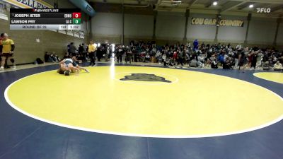 178 lbs Round Of 32 - Joseph Jeter, Edmond North (OK) vs Lawson Fry, La Costa Canyon
