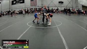 76 lbs Round 2 (4 Team) - Dominic Velardi, West Essex Jr. Knights vs Gavin Miller, PA Alliance