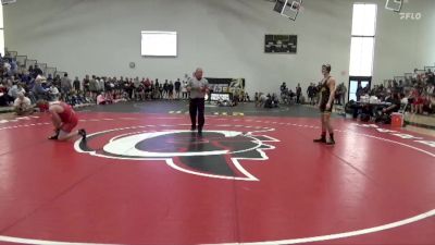 138 lbs Quarterfinal - Sawyer Krall, Wapsie Valley vs Chase Lindsey, East Buchanan