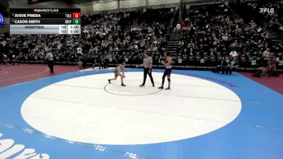 4A 157 lbs Semifinal - Cason Smith, Snow Canyon vs Josue Pineda, Tooele