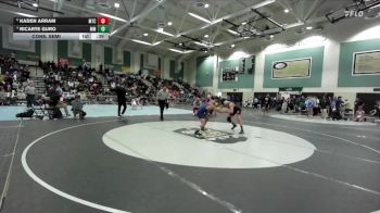 138 lbs Cons. Semi - Kaden Arram, Mt Carmel vs Ricarte Guro, Mira Mesa