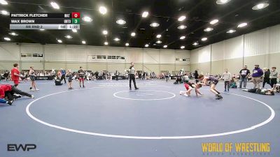 96 lbs Rr Rnd 3 - Pattrick Fletcher, Mat Union Misfits 12U vs Max Brown, Untouchables 12U Black