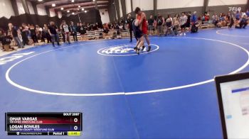 150 lbs 3rd Place Match - Omar Vargas, Tri Cities Wrestling Club vs Logan Bowles, Thurston County Wrestling Club