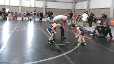 48-48.2 lbs Champ. Round 2 - Hezekiah Cruger, Big Cat Wrestling Club vs Colby Cox, Grangeville Youth Wrestling Club