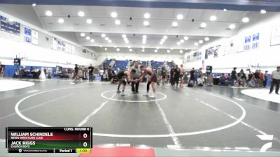 175 lbs Cons. Round 6 - Jack Riggs, Church Boyz vs William Schindele, Reign Wrestling Club